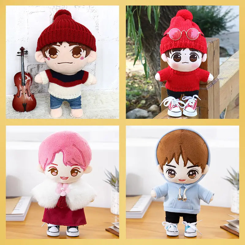 K-pop Idol Plush Toy – A charming and huggable stuffed toy resembling a beloved K-pop idol, perfect for fans and collectors alike.