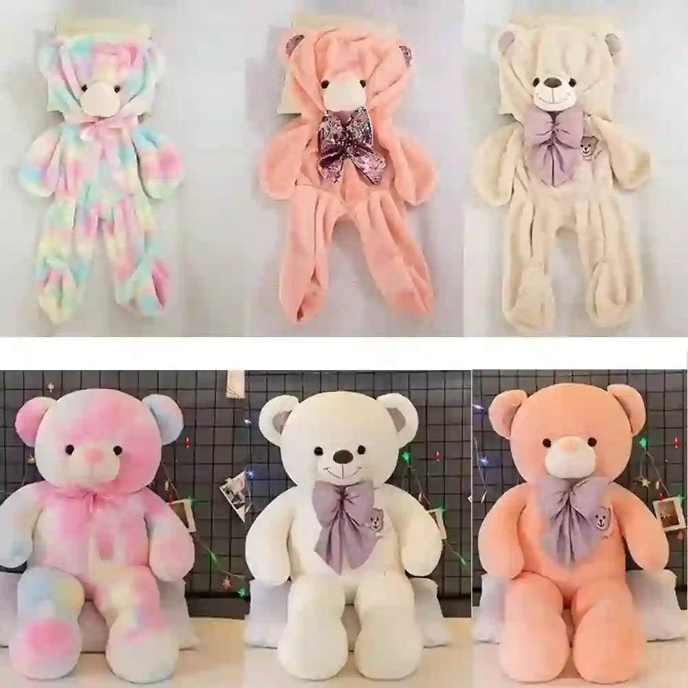 custom wholesale unstuffed plush animal skins, perfect for creating your own custom animal toys.:plushie skin