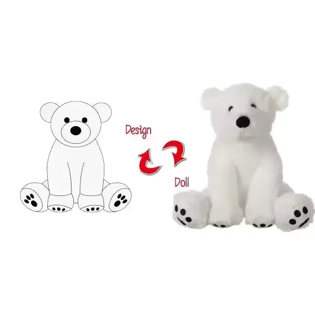 CustomPlushMaker custom made plush toy Cute Soft Plush Dolls MOQ 30cm Handmade Plush Kpop Dolls Custom Plush Toy:North Star's animated character and plush toy prototype